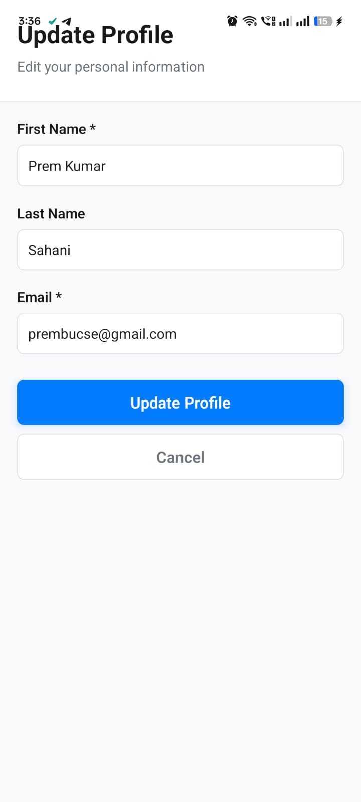 Runner App Screenshot 5